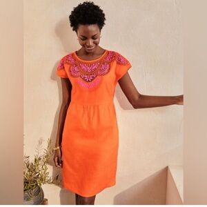 NWT Boden Fleur 100% Linen Dress size 20 | 22 L